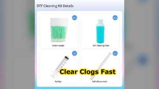 EPSON प्रिंट हेड के लिए DTF नोजल क्लीनर