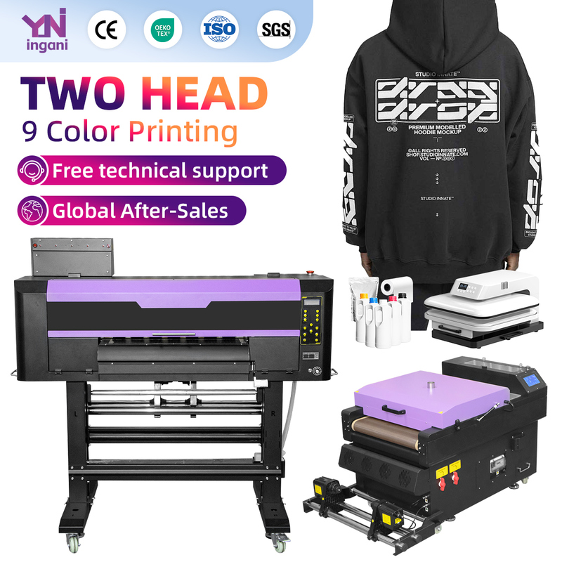 Full-Automatic DTF Printer with 0.8KW Power and 720*2400 dpi Resolution for High-Accuracy T-Shirt Printing